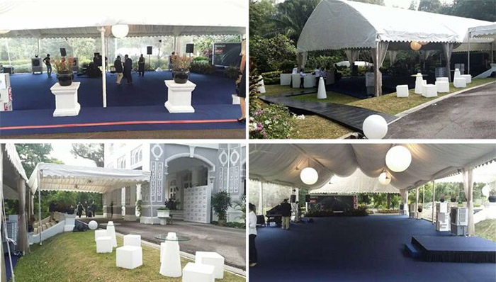 星科移動環保空調助力新加坡總統府戶外音樂會通風降溫