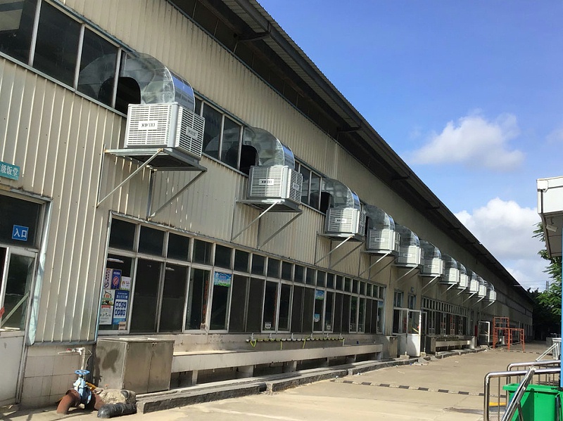 星科環保空調應用學校飯堂食堂降溫通風